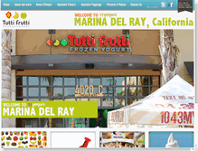 Tablet Screenshot of marinadelrey.tfyogurt.com